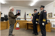 Two Officers Raising Their Hand While Taking an Oath 3