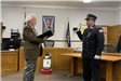Officiant Swearing in an Officer 2