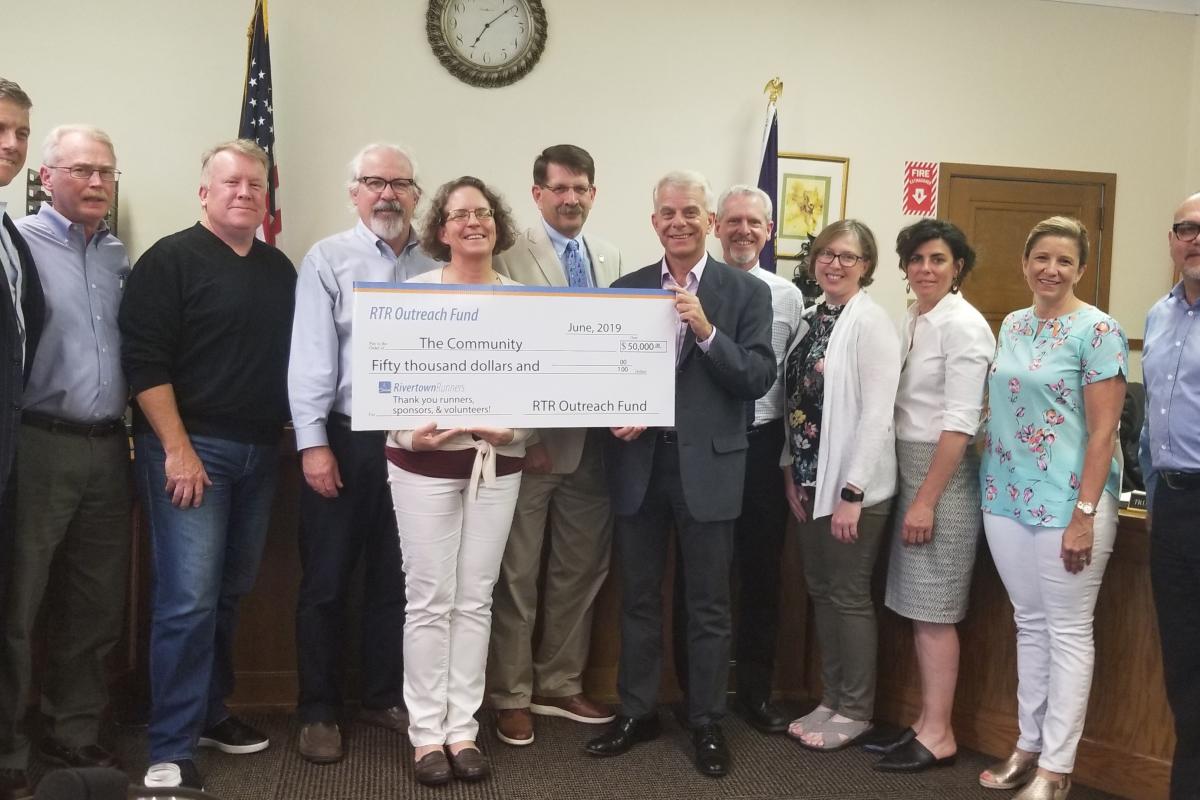 Rivertown Runners Donation
