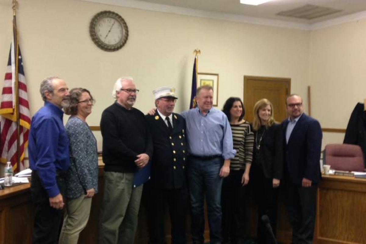 Fire Department Inauguration of Fire Chiefs 06