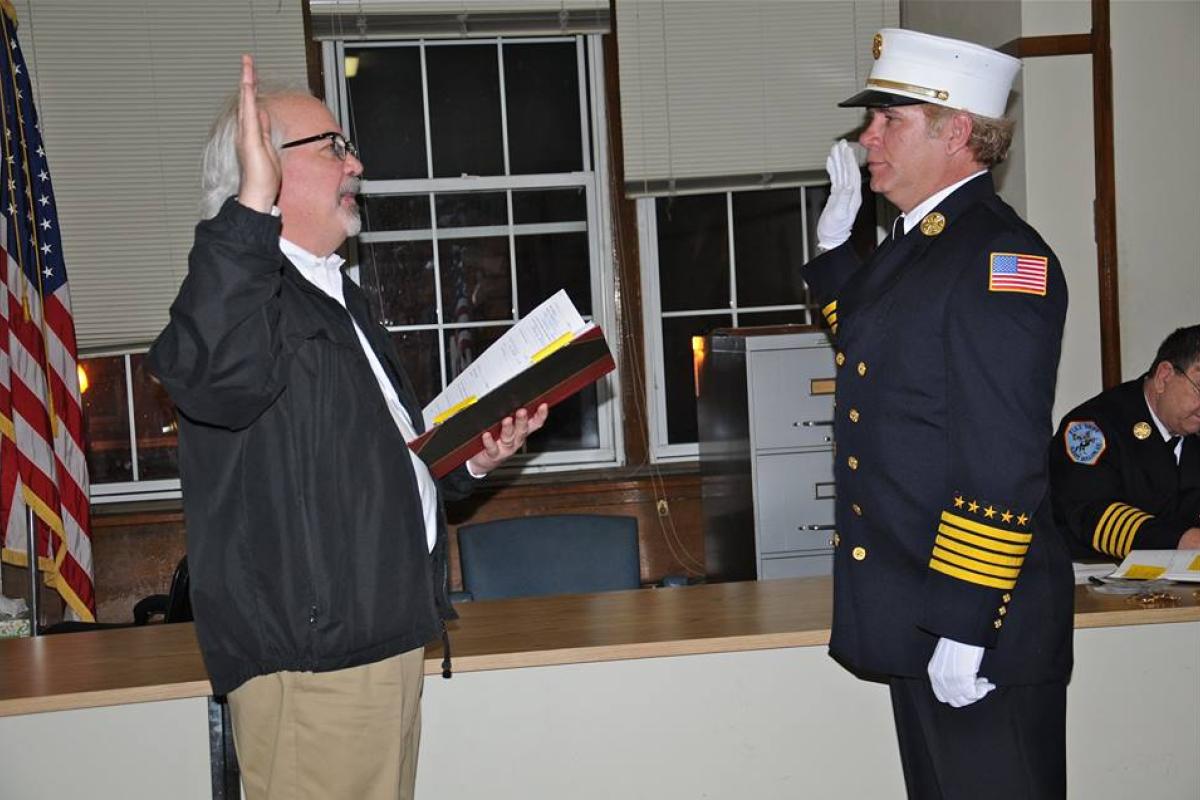 Fire Department Inauguration of Fire Chiefs 01
