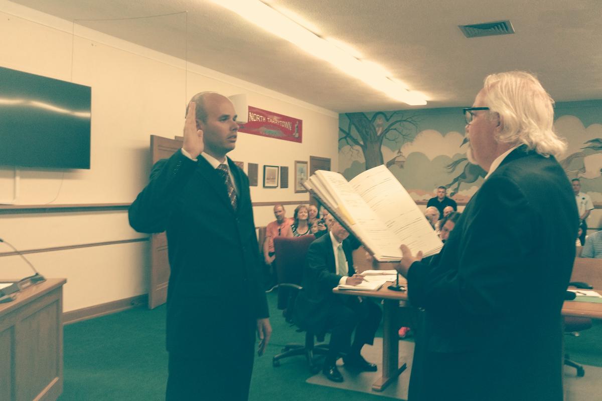 Police Officer Kmiotek Promoted to Sergeant 01