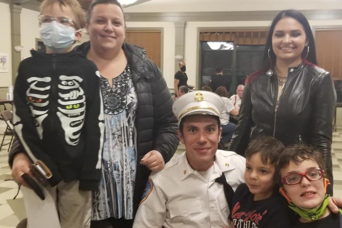 Fire Chief Tavano and His Family