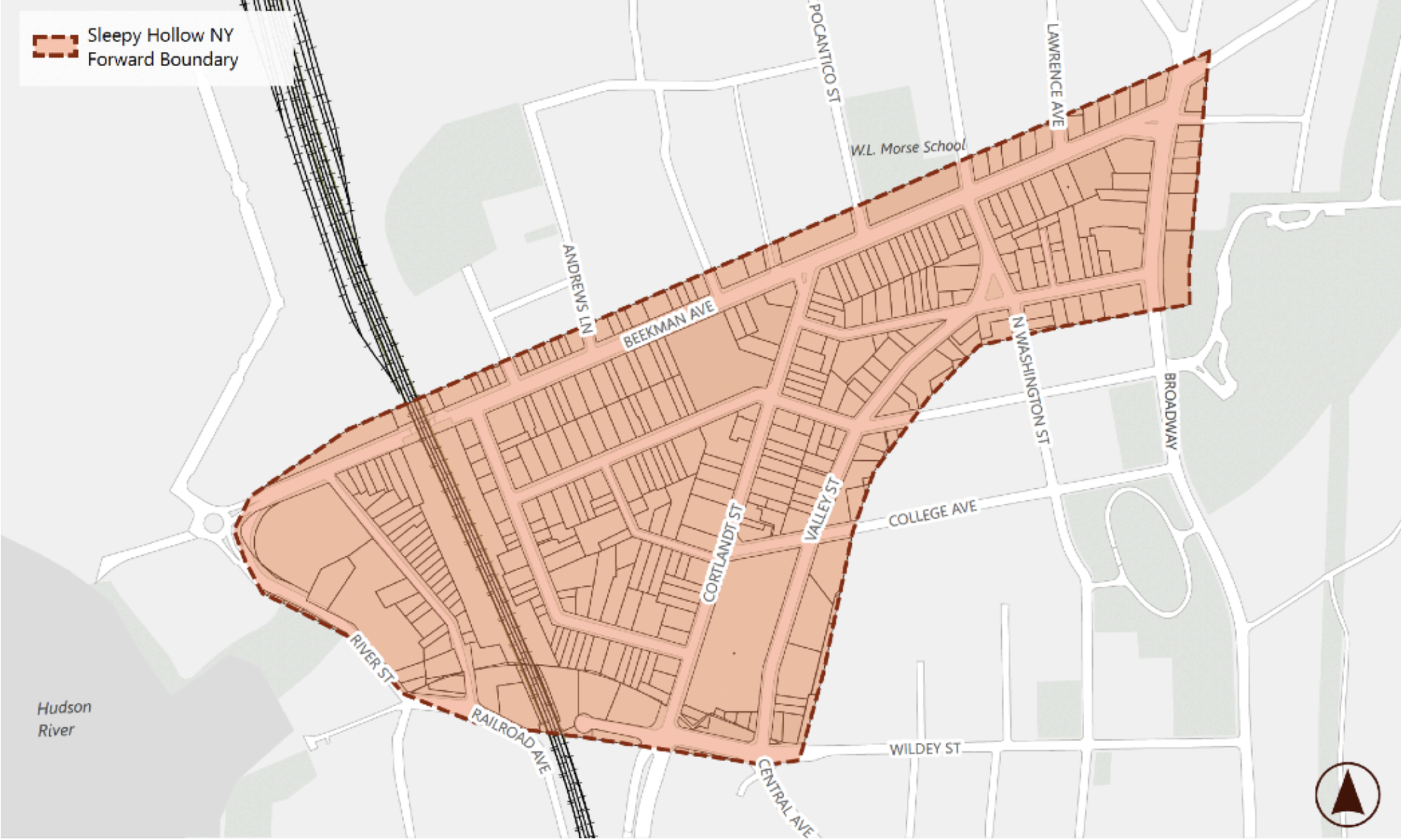 NY Forward Boundry Map